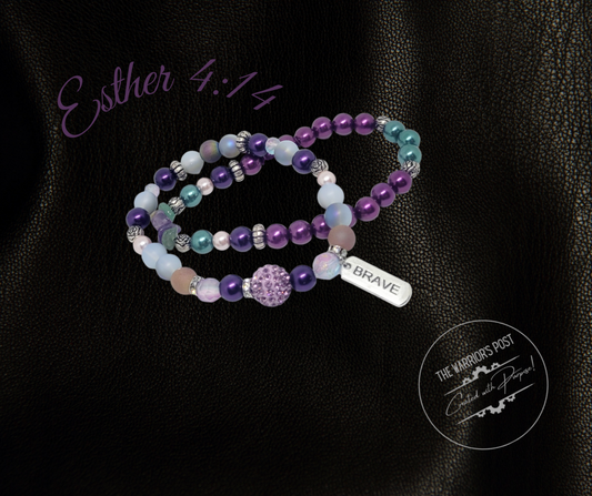Esther Brave For Such a Time as this Beaded Bracelet Set