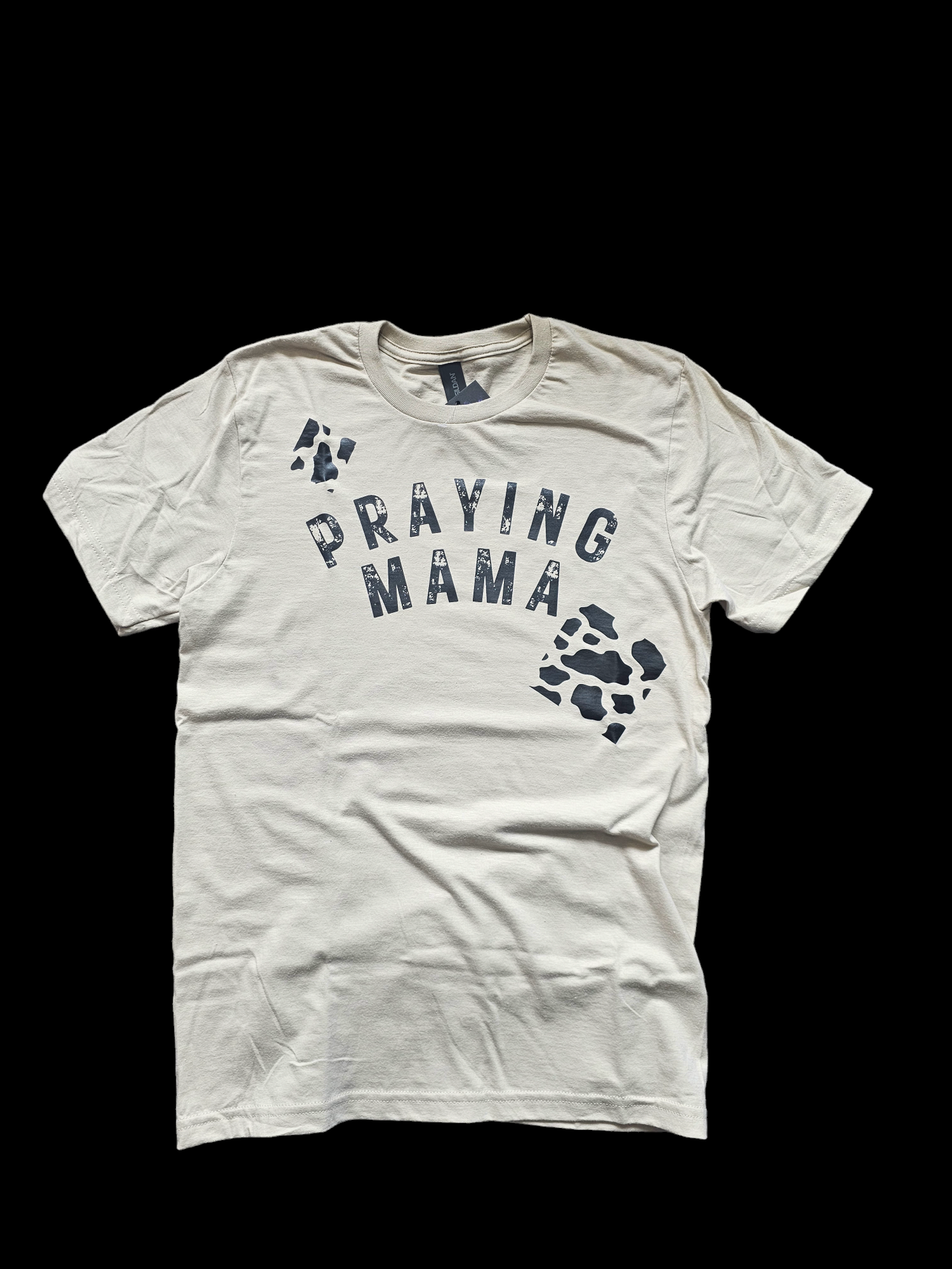 Praying Mama Cowprint Tee