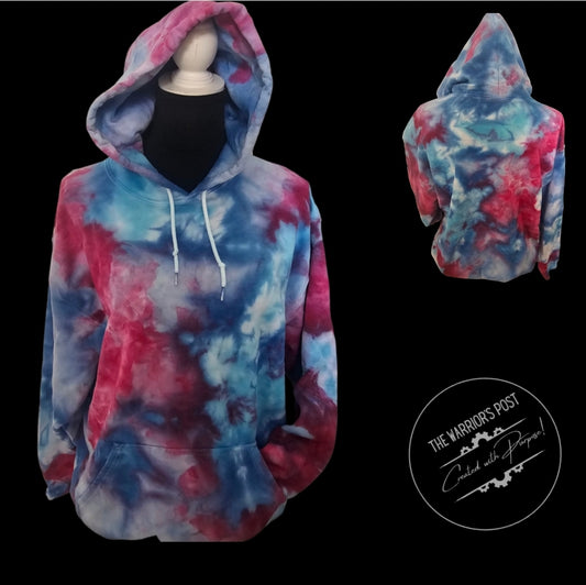 Ice Dye Hoody- Handmade