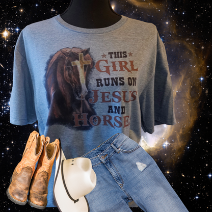 Horses & Jesus Tee