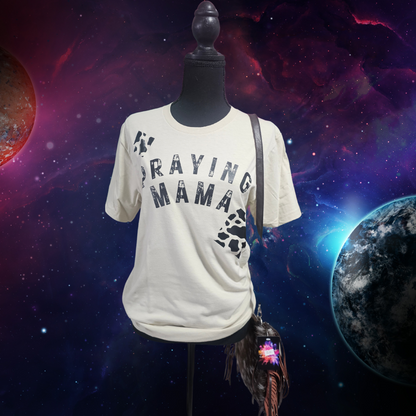 Praying Mama Cowprint Tee