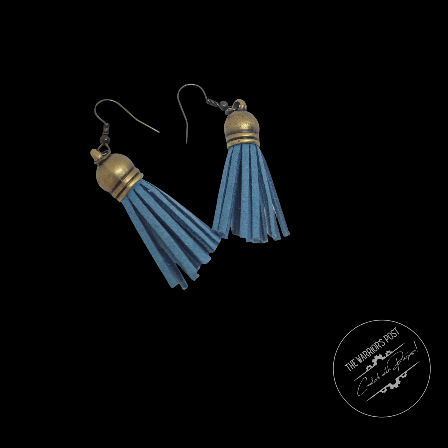 Leather Tassel Earrings