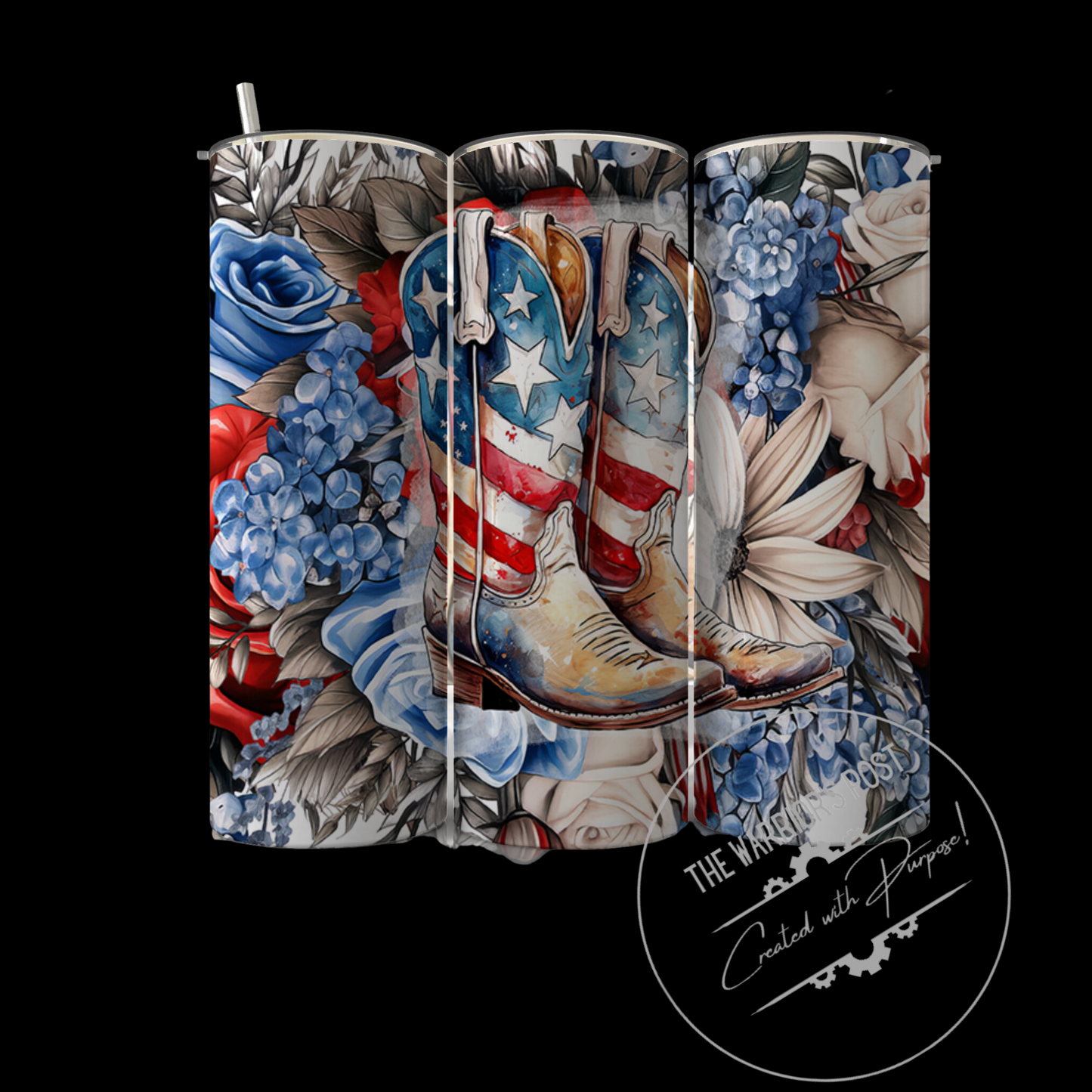 American Boots Tumbler