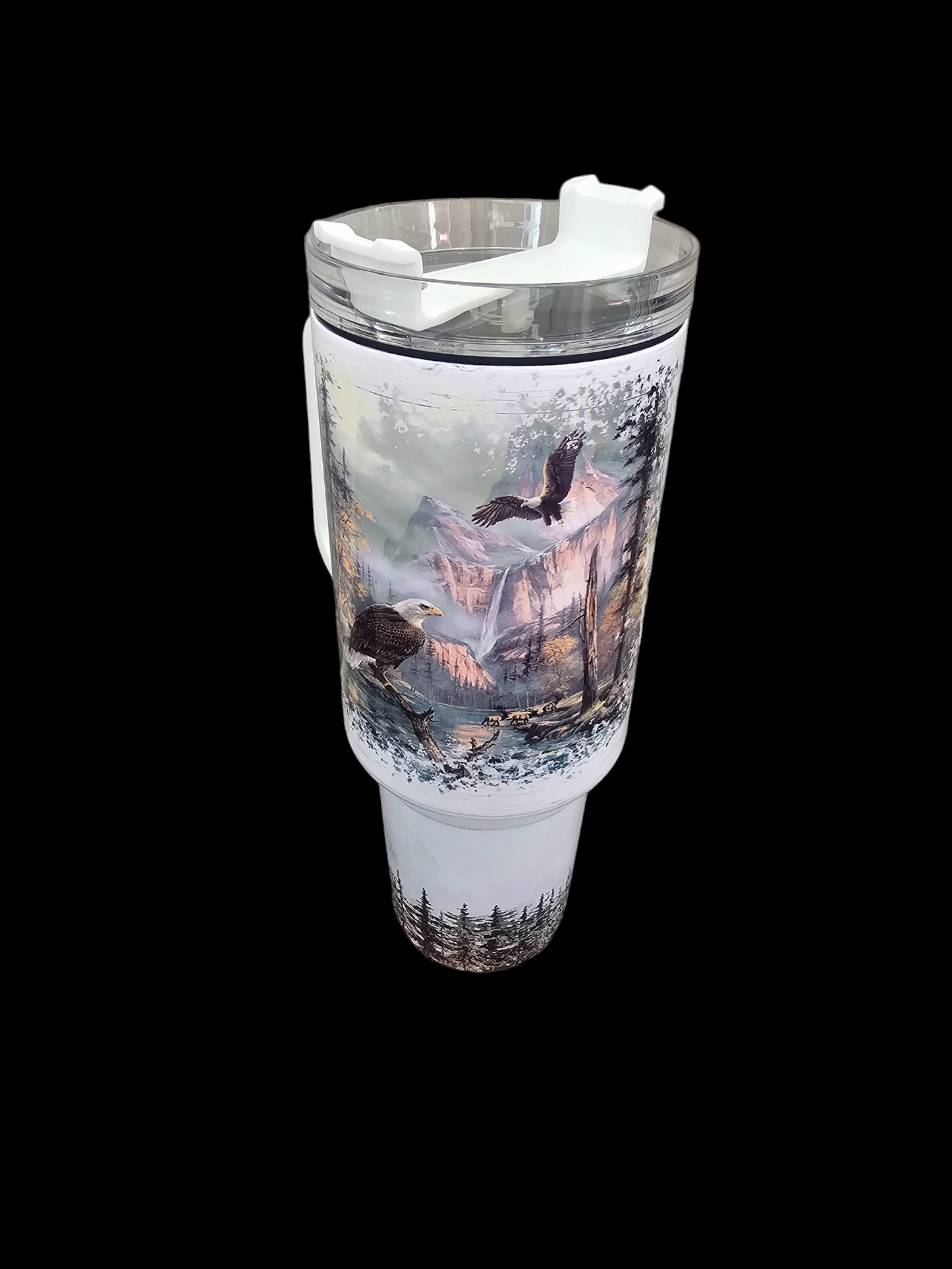 Eagle Bible Verse Tumbler