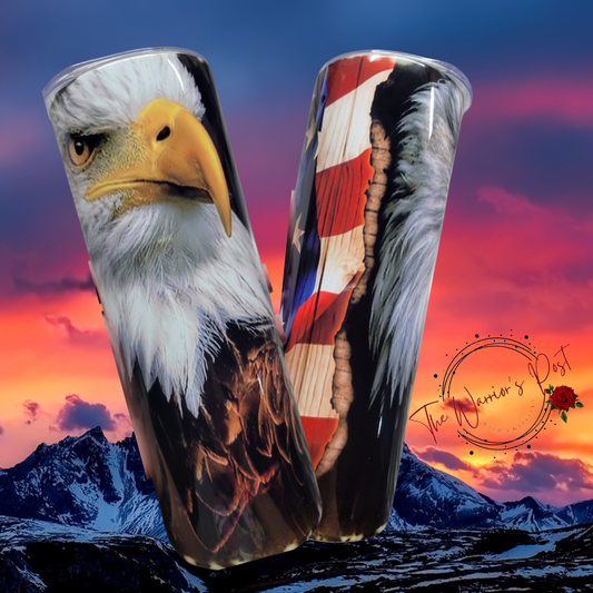 Eagle USA Flag Tumbler